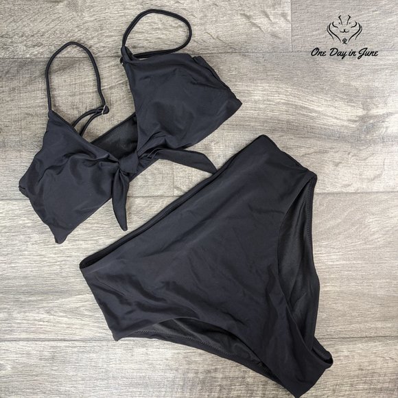 Jelly Tie Knot High Waisted Bikini - Picture 3 of 3